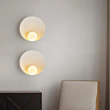 Modern Resin Bowl Wall Sconce with G9