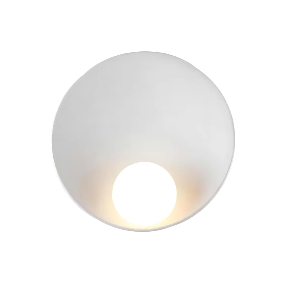 Modern Resin Bowl Wall Sconce with G9