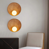 Modern Resin Bowl Wall Sconce with G9