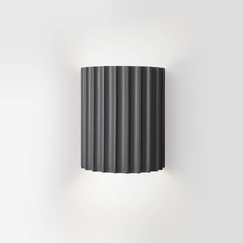 Modern Resin Wall Sconce with LED Light