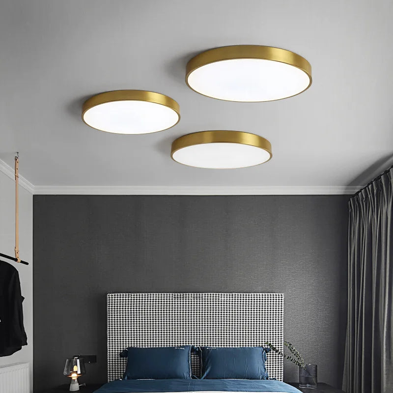 Modern Round LED Flush Mount Ceiling Light