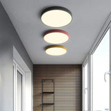 Modern Round LED Flush Mount Ceiling Light