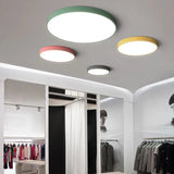Modern Round LED Flush Mount Ceiling Light