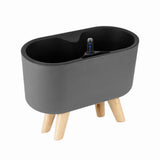 Modern Self Watering Flower Pot Raised Legs