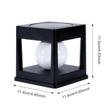 Modern Solar Cube Path Light with LED