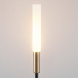 Modern Solar Reed Lights with Steel Stakes