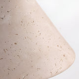 Modern Travertine Cone Wall Sconce Light