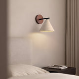 Modern Travertine Cone Wall Sconce Light