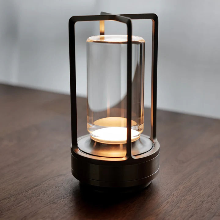 Modern Wireless Cylinder LED Table Lamp