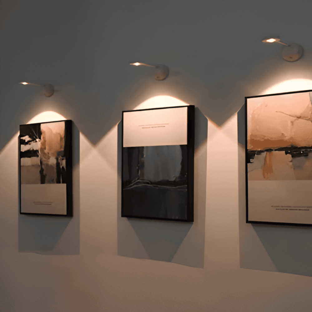 Modern Wireless LED Wall Lamp with Sensor