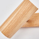 Modern Wooden Cylinder LED Wall Light