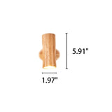 Modern Wooden Cylinder LED Wall Light