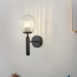 Nordic Brass Glass Globe Wall Sconce