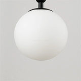Nordic Brass Glass Globe Wall Sconce