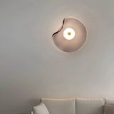 Nordic Curved Glass LED Wall Sconce
