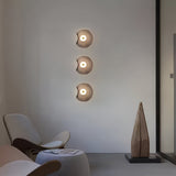 Nordic Curved Glass LED Wall Sconce