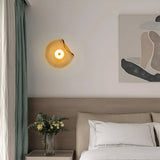 Nordic Curved Glass LED Wall Sconce
