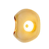 Nordic Curved Glass LED Wall Sconce