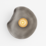 Nordic Curved Glass LED Wall Sconce
