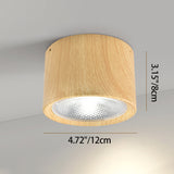 Nordic Cylinder LED Flush Mount Ceiling