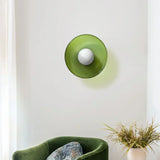 Nordic Glass Disc Wall and Ceiling Light