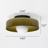 Nordic Glass Disc Wall and Ceiling Light