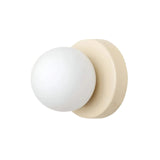 Nordic Glass Globe Wall Sconce with LED