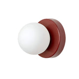 Nordic Glass Globe Wall Sconce with LED