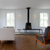 Nordic Glass Globe Wall Sconce with LED