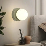 Nordic Glass Globe Wall Sconce with LED