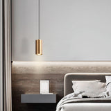 Nordic Iron Column Pendant Light LED