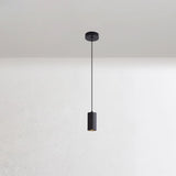Nordic Iron Column Pendant Light LED