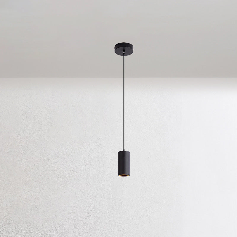 Nordic Iron Column Pendant Light LED