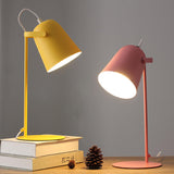 Nordic Metal Cone Table Lamp with LED
