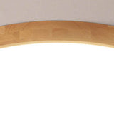Nordic Solid Wood Ultra Thin LED Ceiling