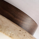 Nordic Travertine Round LED Ceiling Light
