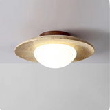 Nordic Travertine Round LED Ceiling Light