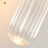 Nordic Water Ripple Glass Brass Wall Sconce
