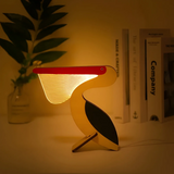 Nordic Wooden Animal LED Accent Table Lamp