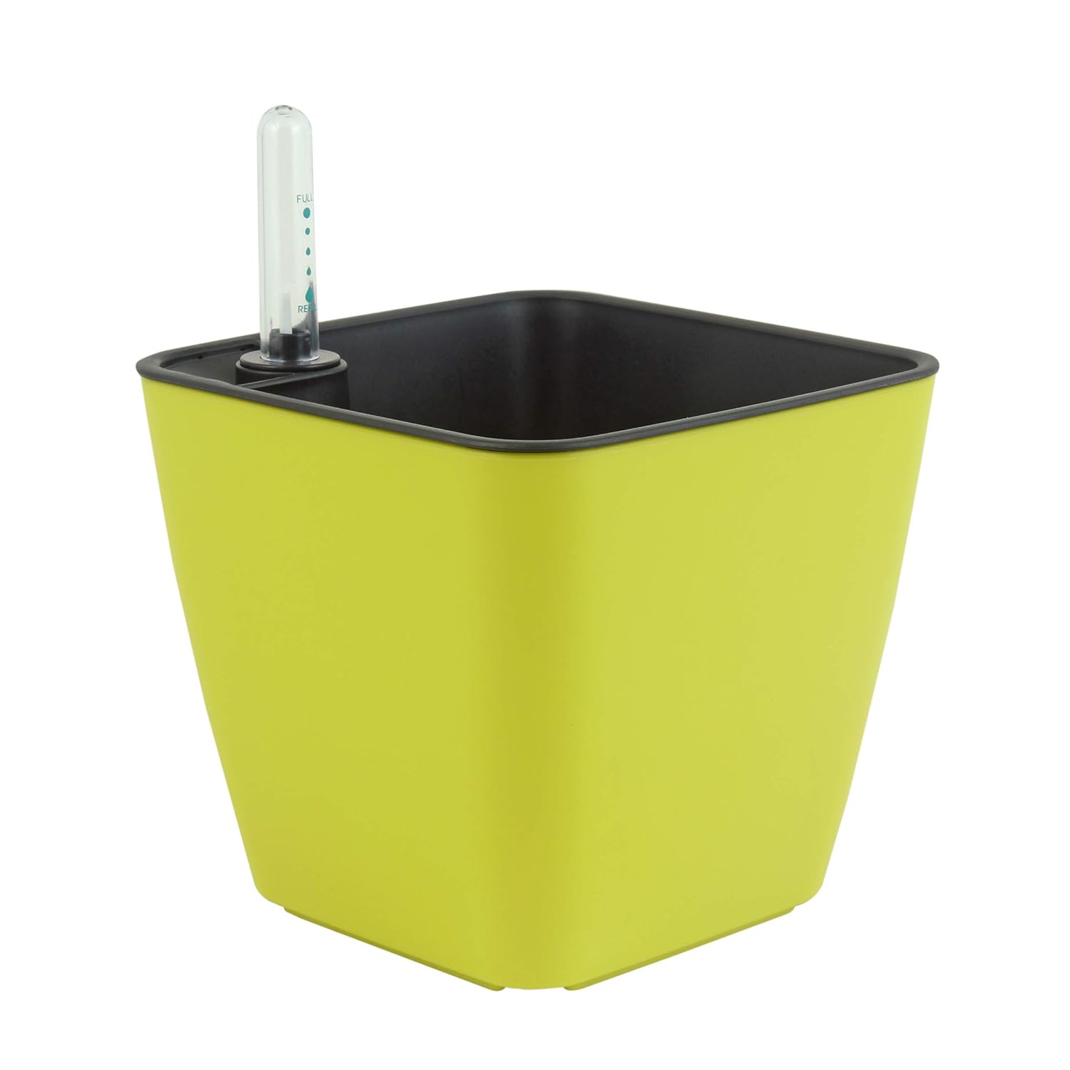Plastic Self Watering Plant Pot with Gauge