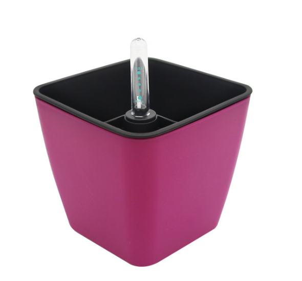 Plastic Self Watering Plant Pot with Gauge
