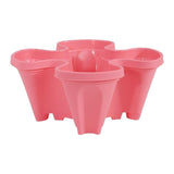 Plastic Stackable Planters with Vertical Form