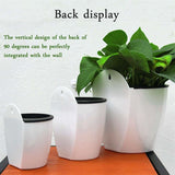 Plastic Wall Mounted Self Watering Flower Pot