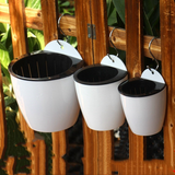 Plastic Wall Mounted Self Watering Flower Pot