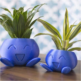 Quirky Plastic Succulent Planter with Face