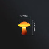 Resin Solar Mushroom Light with LED Glow