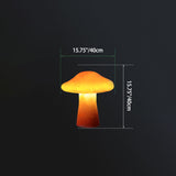 Resin Solar Mushroom Light with LED Glow
