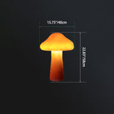 Resin Solar Mushroom Light with LED Glow