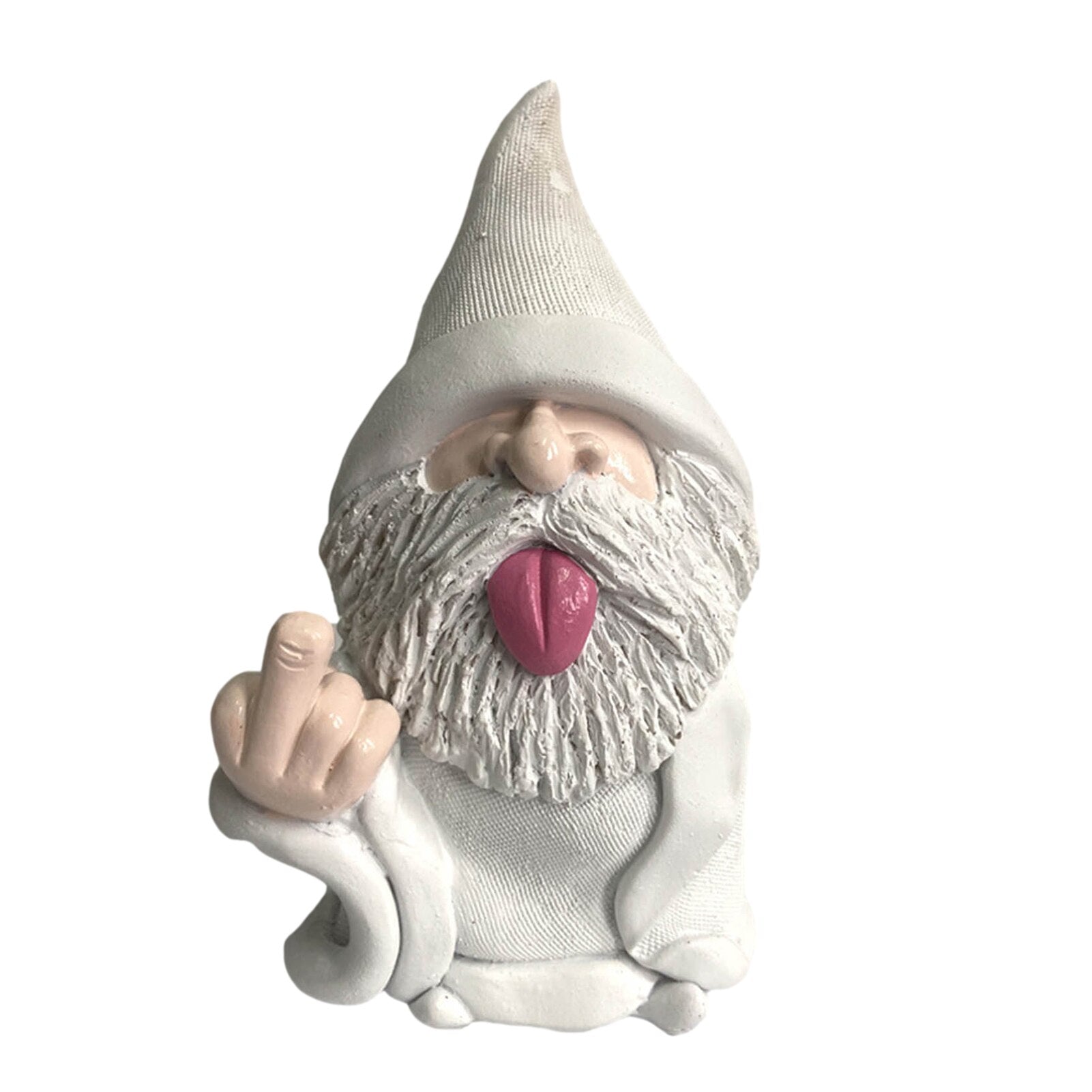 Resin Surfing Garden Gnome Figurine Decor