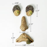 Resin Tree Face Bird Feeder Garden Decor Art